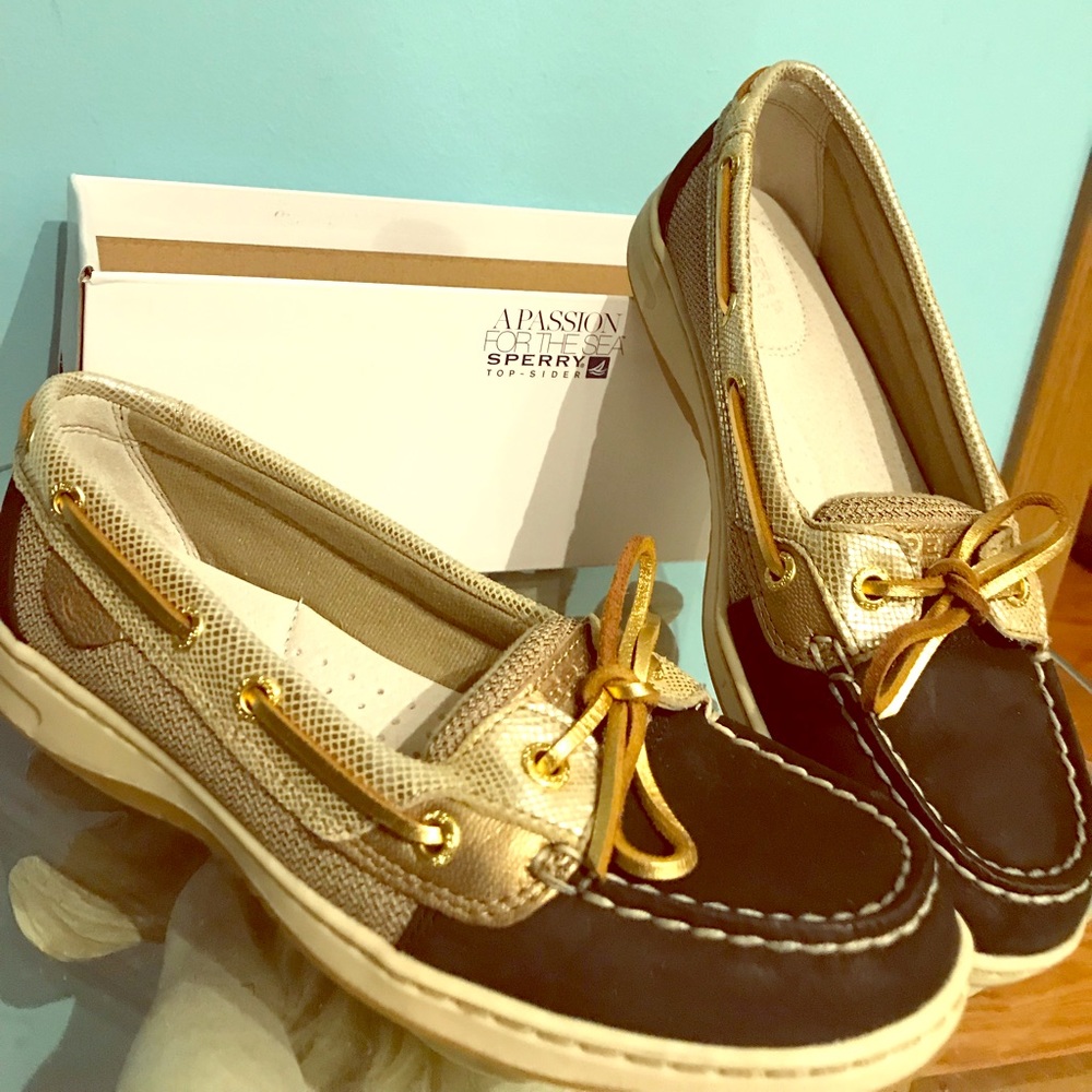 Sperry Top-Sider Women’s Angelfish Metallic Flat